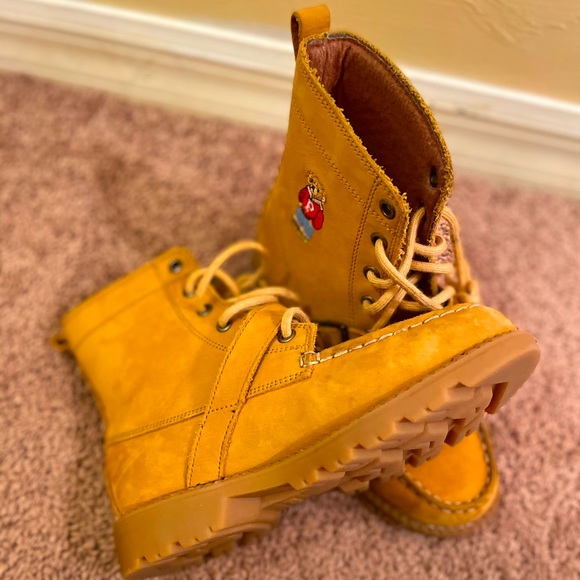 Kid polo boots size 3y